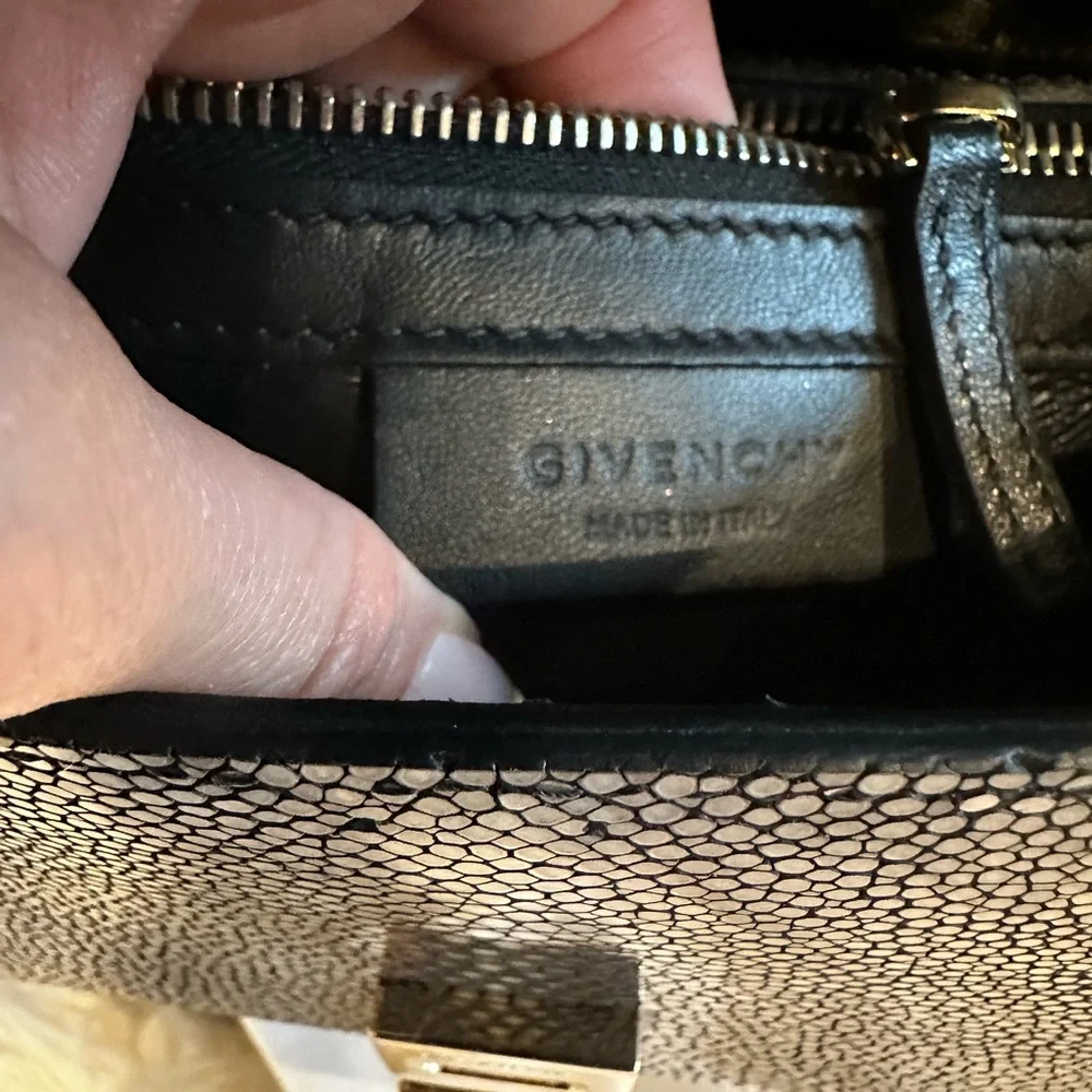 $5k Givenchy Mini Stingray Galuchat Pandora Box Chain Bag - Picture 8 of 13